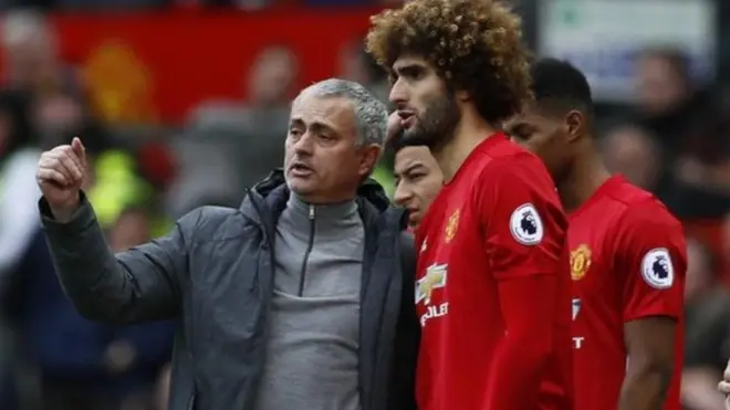 طور جوزيه مورينيو ومروان فيلايني علاقة عمل وطيدة