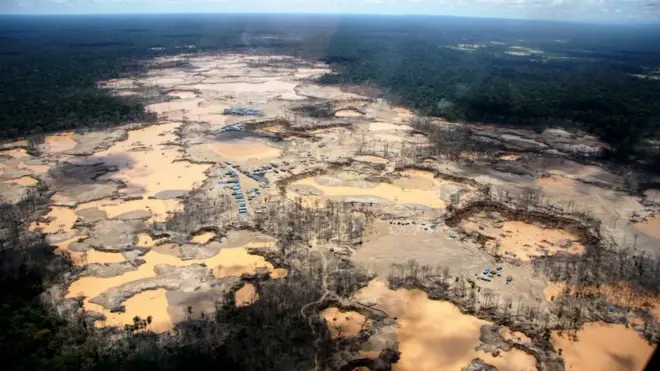 Desmatamento da Amazônia no Peru