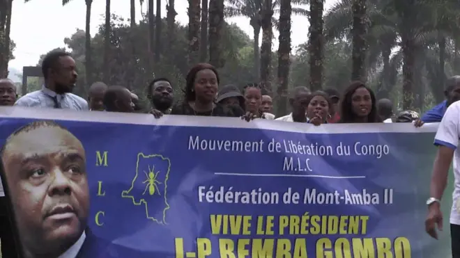 Les partisans du MLC en congrès