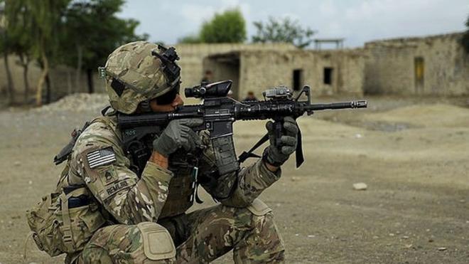 جندي أمريكي في أفغانستان