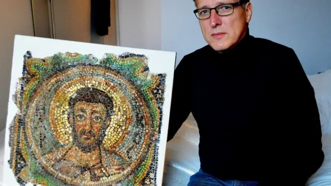 Мозаїці, яку зміг вистежити "Індіана Джонс" - 1600 років. Її викрали у 1970-х роках