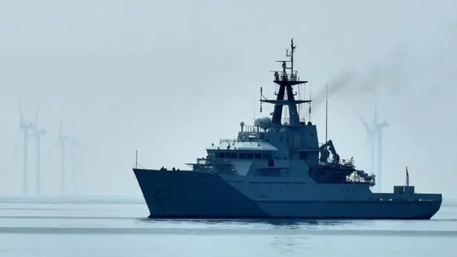 سفينة حربية بريطانية