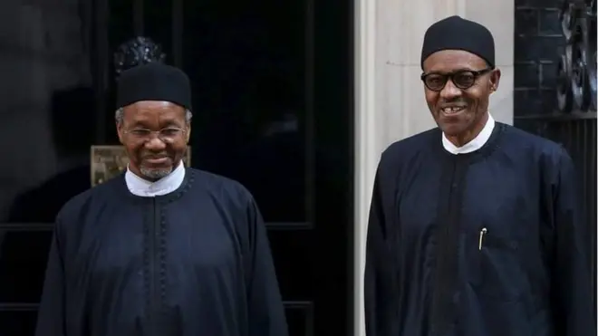 Mamman Daura and President Buhari
