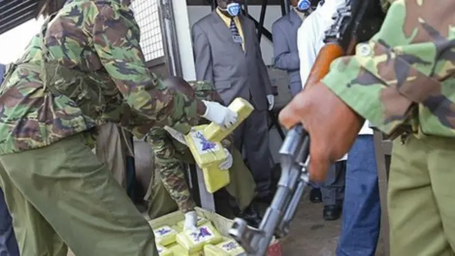 Karibu tani 1.2 ya dawa za cocaine zilanaswa Kenya mwaka 2006