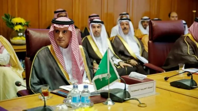 Adil el-Cübeyir, İran'ın "Arap dünyasına müdahalesini" kınadıklarını söyledi.