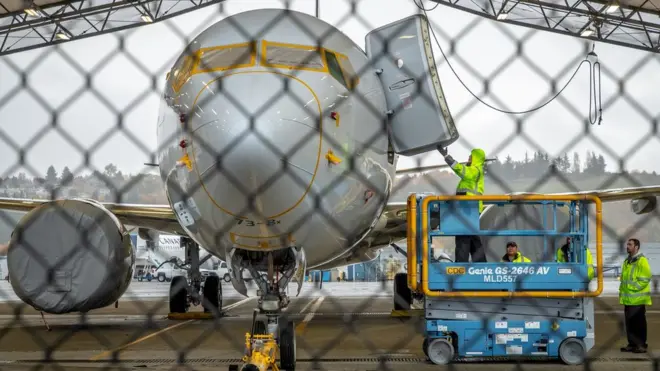 Пока все Boeing 737 MAX стоят "на приколе"