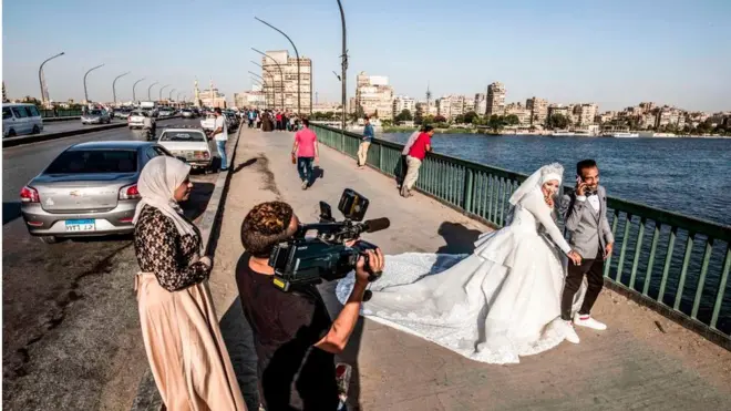 عروسان على ضفاف النيل