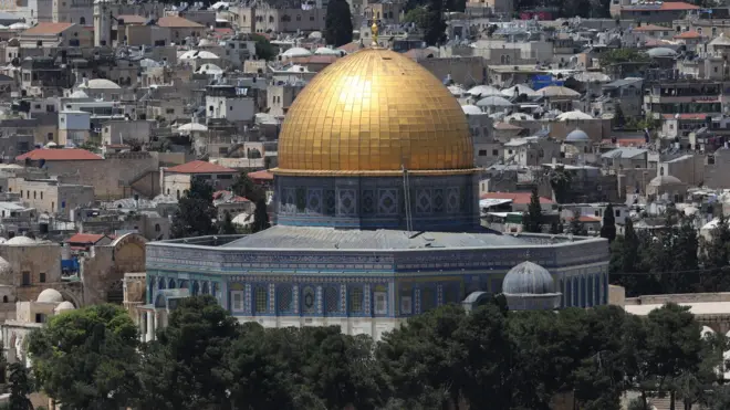 مسجد قبة الصخرة في القدس