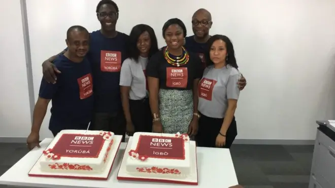 BBC don get Hausa, Pidgin, Yoruba and Igbo Services for Nigeria wey go serve di whole of West and Central Africa