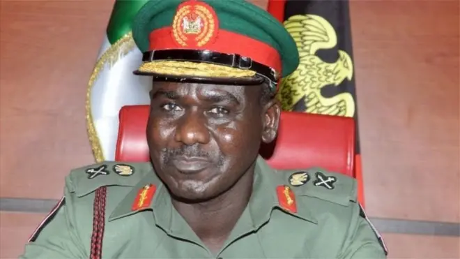 Nigerian Army Head Tukur Buratai