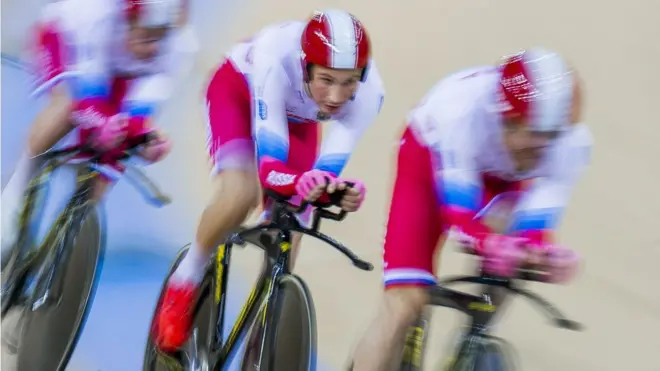 российские велогонщики