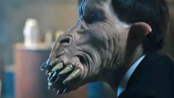 One of the invading Kyrgyz, guaranteed to give dentists nightmares