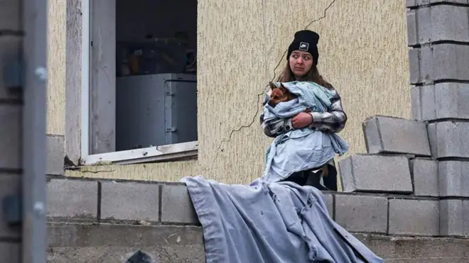 девушка с собакой