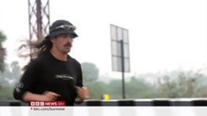 ဦးနောက် အကျိတ်ရောင် ရောဂါနဲ့ အိန္ဒိယ တဝန်း မာရသွန် ပြေးခဲ့သူ