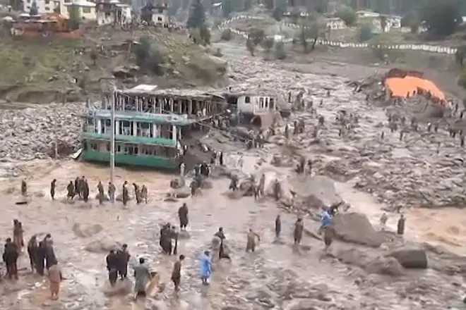 نورستان کې سېلاب