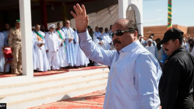 Aworan aarẹ tẹlẹ Mauritania
