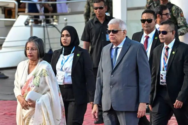 Ranil Wickresinghe & Maithri Wickremesinghe