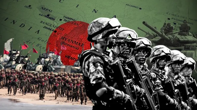 မြန်မာစစ်တပ်အင်အားကို ဒီဇိုင်းဆွဲထားတာဖြစ်ပါတယ်။