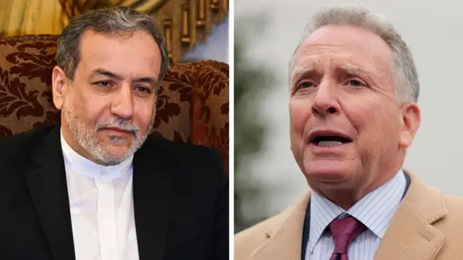 የኢራን የውጭ ጉዳይ ሚኒስትር አራግቺ እና የአሜሪካ ልዩ ልዑክ ዊትኮፍ