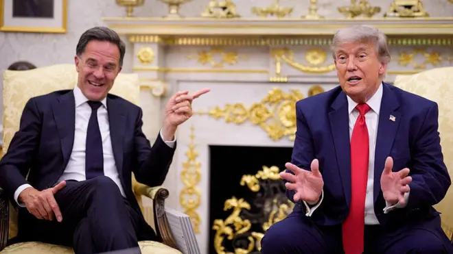 Трамп и Рютте