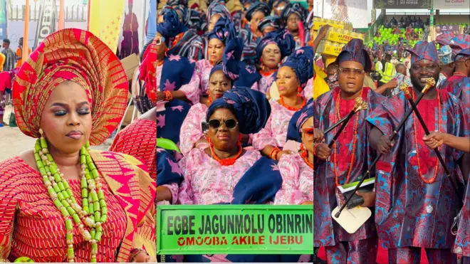 aworan to joju n gbese nibi ayẹyẹ Ojude Ọba