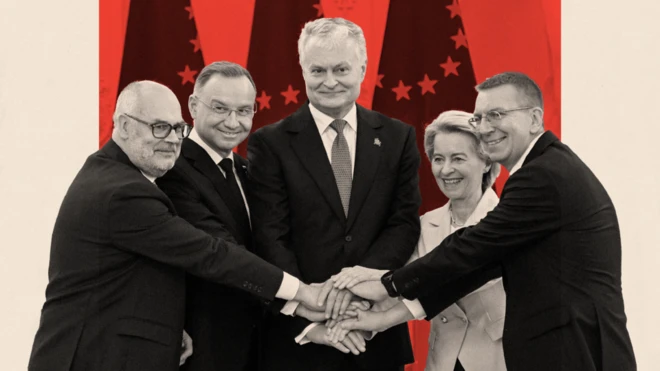 Лидеры стран Балтии и ЕС