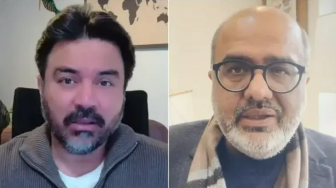 عادل راجہ اور شہزاد اکبر دونوں برطانیہ میں مقیم ہیں