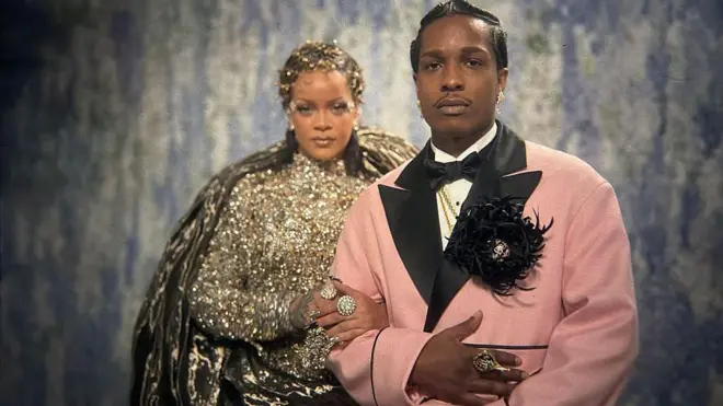 Rihanna and A$AP Rocky
