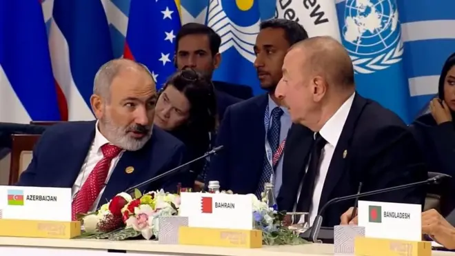 İlham Əliyev, Nikol Paşinyan