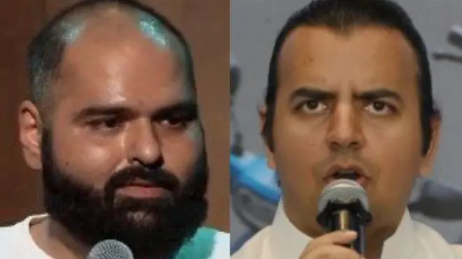 कुणाल कामरा और भविष अग्रवाल