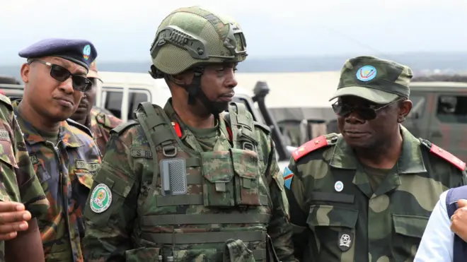 Hagati, umwe mu basirikare b'u Rwanda wari mu bagize EACRF