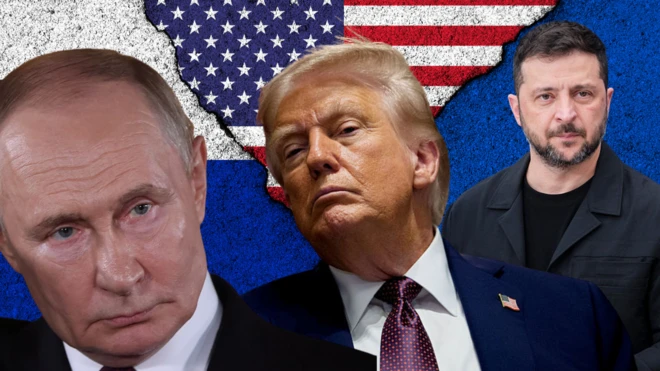 بوتين ترامب زيلنسكي