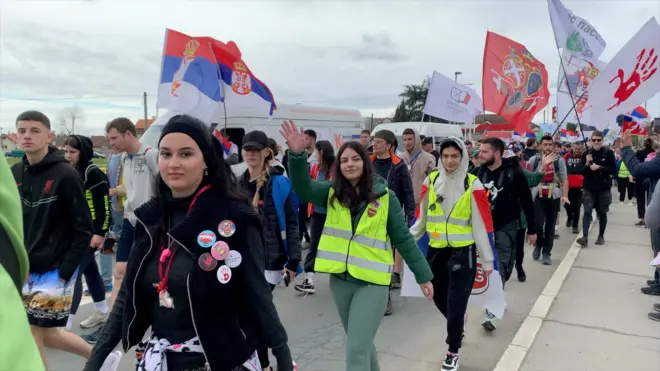Studenti prolaze poslednje etape puta do Beograda