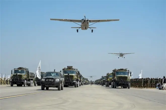 بازدید اختصاصی بی‌بی‌سی از پایگاه هوایی بگرام