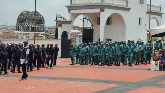 Ikọ alaabo naa ni aafin Oba Rashidi Adewolu Ladoja