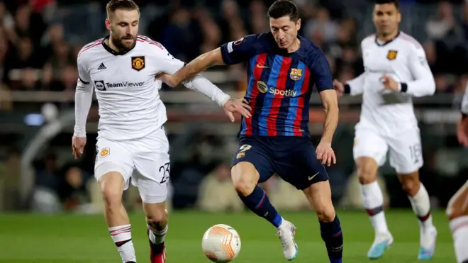 Barcelona vs Manchester United Europa League 2023