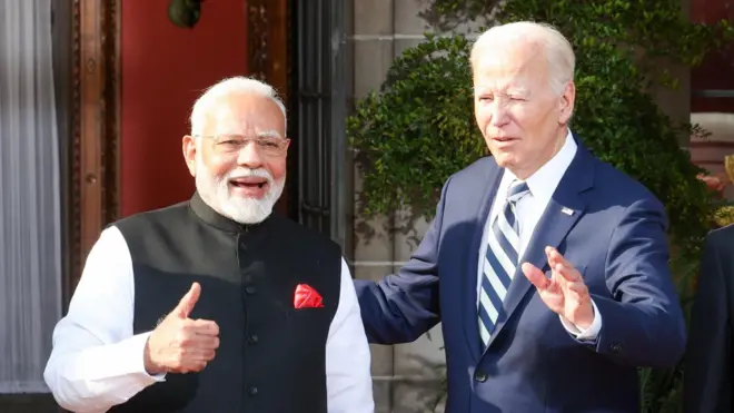 क्वाड समूह के नेता