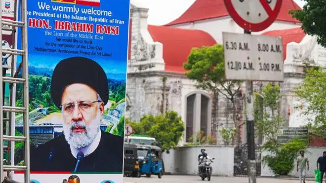 මැදපෙරදිග පවතින යුද උණුසුම මැද එහි ප්‍රබල පාර්ශවකරුවෙකු වන ඉරාන ඉස්ලාමීය ජනරජයේ ජනාධිපති ආචාර්ය ඊබ්‍රහිම් රයිසි හෙට (අප්‍රේල් මස 24 වෙනිදා) ශ්‍රී ලංකාවේ නිල සංචාරයක් සඳහා පැමිණීමට නියමිතව තිබේ.