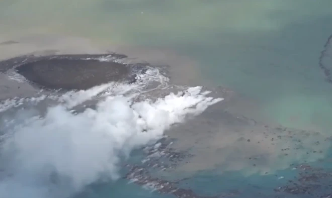 Imagem do momentoquanto tempo demora um saque da novibetformação da mais nova ilha do mundo 