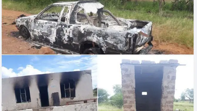 Foto of di alleged crime scene