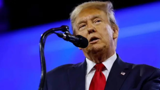 دونالد ترامپ رئیس جمهوری سابق آمریکا