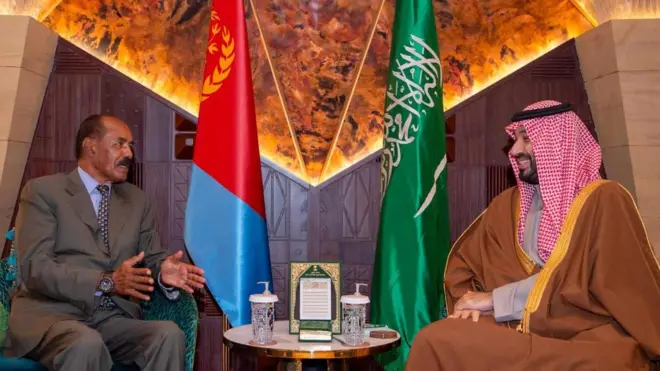 ፕሬዝዳንት ኢሳያስ በሳዑዲ