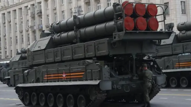 रशियाची BUK M-3 हवाई संरक्षण प्रणाली (फाइल फोटो)