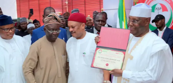 Who go be Atiku vice presidential candidate/running mate 2023?