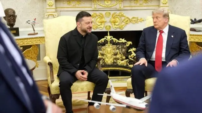 Зеленский и Трамп