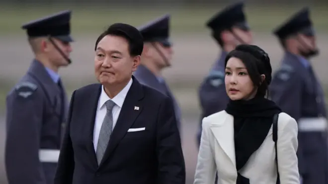 윤석열 대통령과 김건희 여사