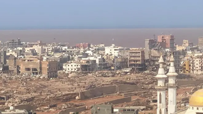 السيول في درنة