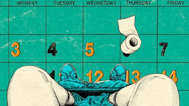 Людина на унітазі