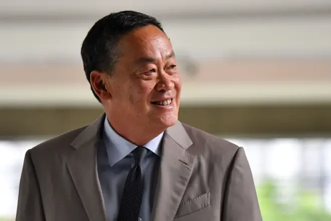 นายเศรษฐา ทวีสิน นายกรัฐมนตรีคนที่ 30 ดำรงตำแหน่งรัฐมนตรีว่าการกระทรวงการคลังด้วย