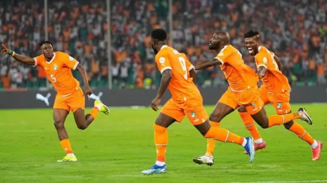 Aworan ẹgbẹ agbaboolu Cote d'Ivoire ọ